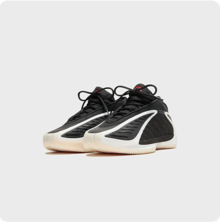 Adidas Harden Vol. 8 - Black / White / Coral