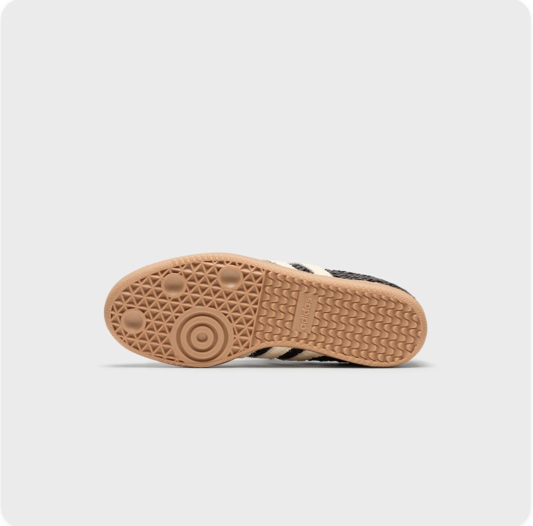 Adidas Samba OG Woven - Black / Cream White / Gum