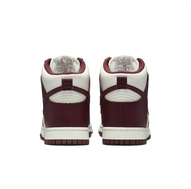 Nike Dunk High - Sail / Plum Eclipse