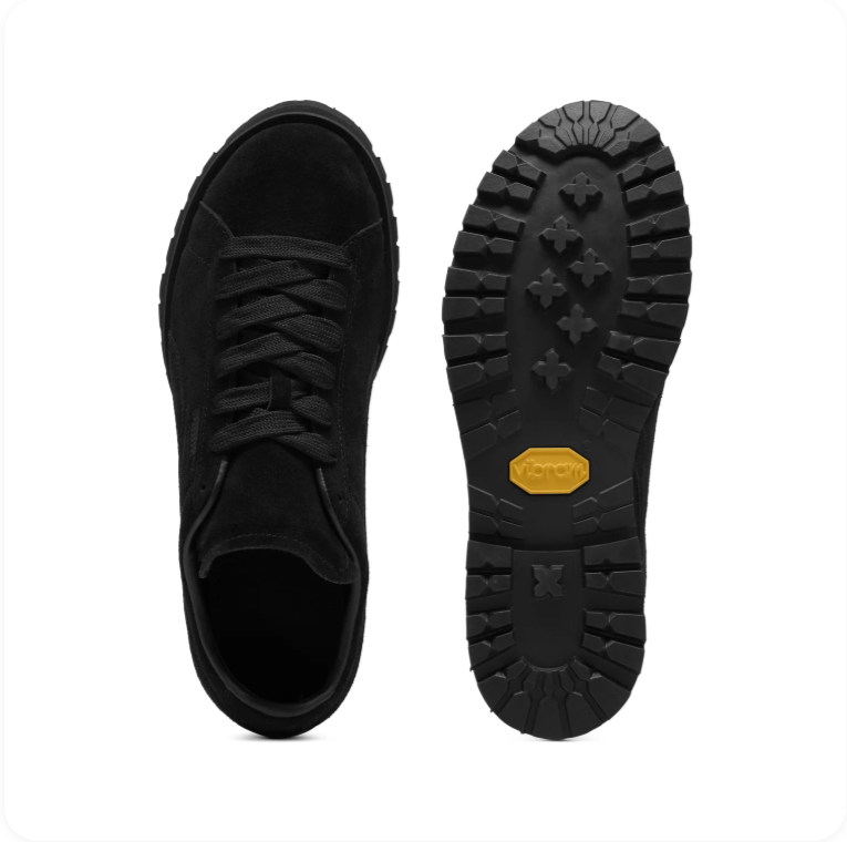 Puma Palermo - Triple Black (Lug Sole)