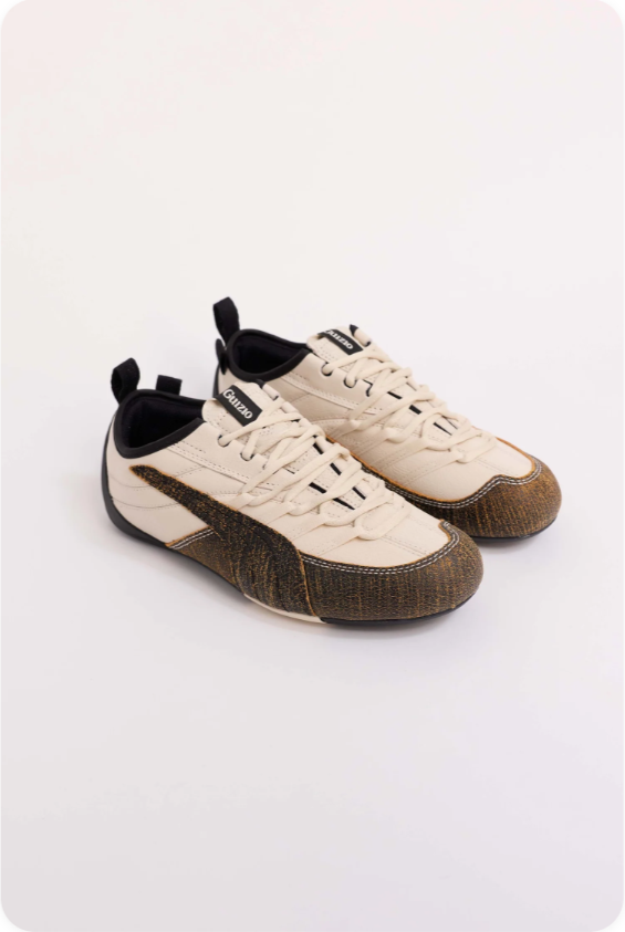 Puma Mostro - Cream / Dark Earth