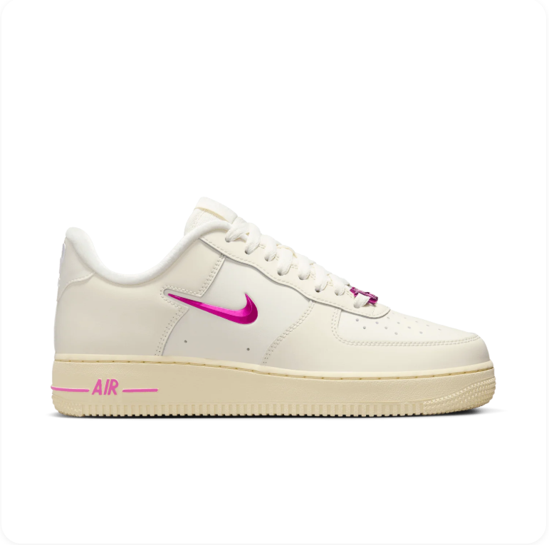 Nike Air Force 1 '07 SE - Sail / Laser Fuchsia
