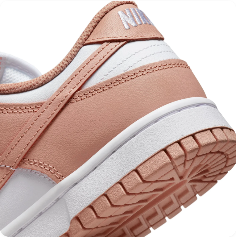 Nike Dunk Low - White / Rose Whisper