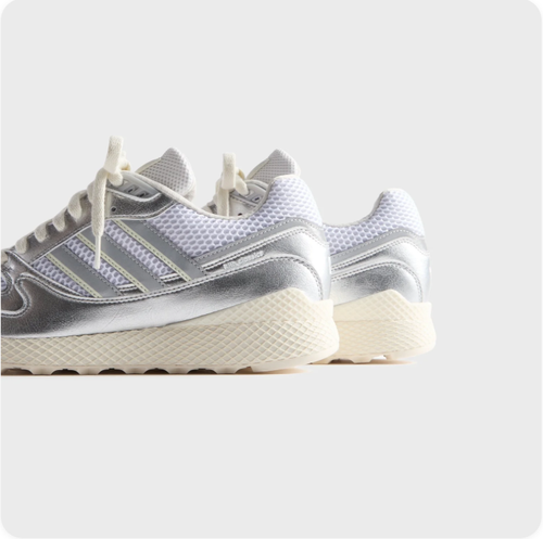 Adidas Ultratech - Silver Metallic / White / Red