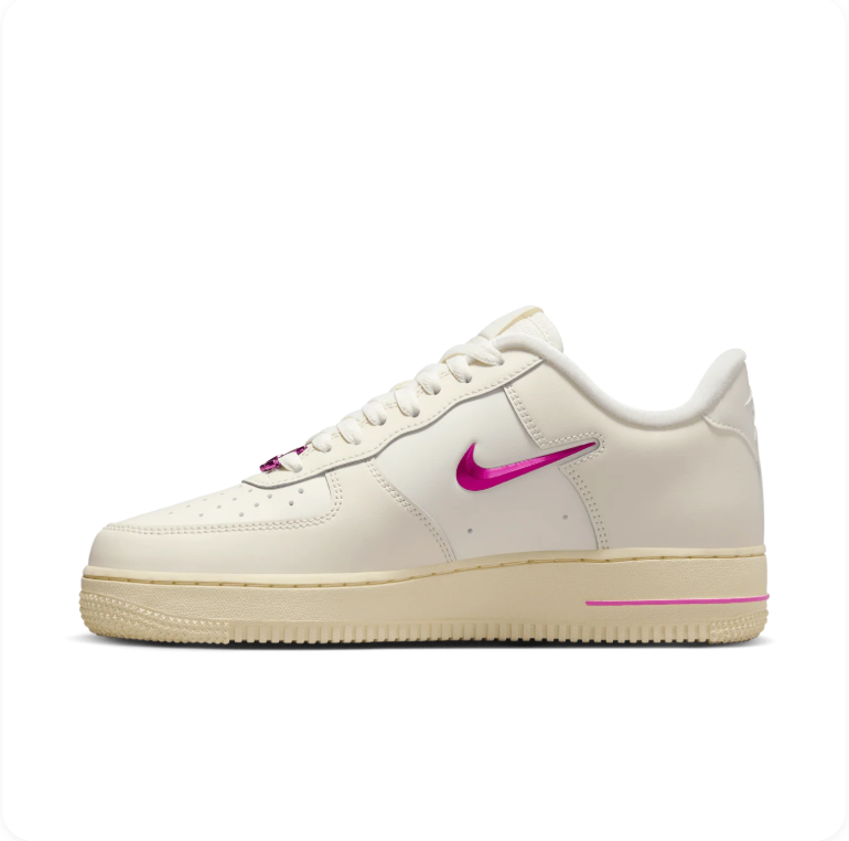 Nike Air Force 1 '07 SE - Sail / Laser Fuchsia
