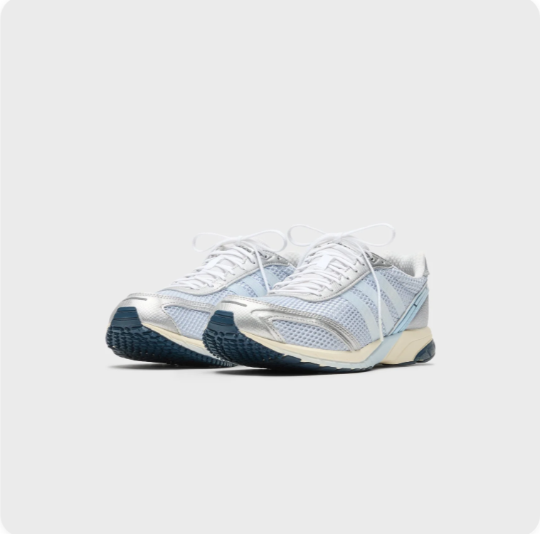Adidas Adizero Adios - Blue Tint / Silver Metallic / White