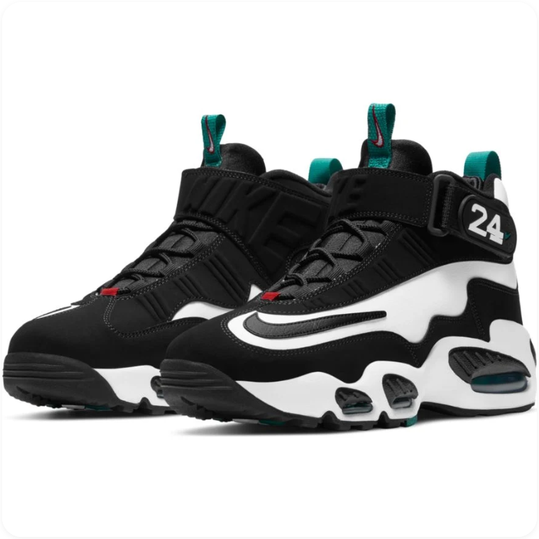 Nike Air Griffey Max 1 - Black / White / Freshwater (Emerald Green)
