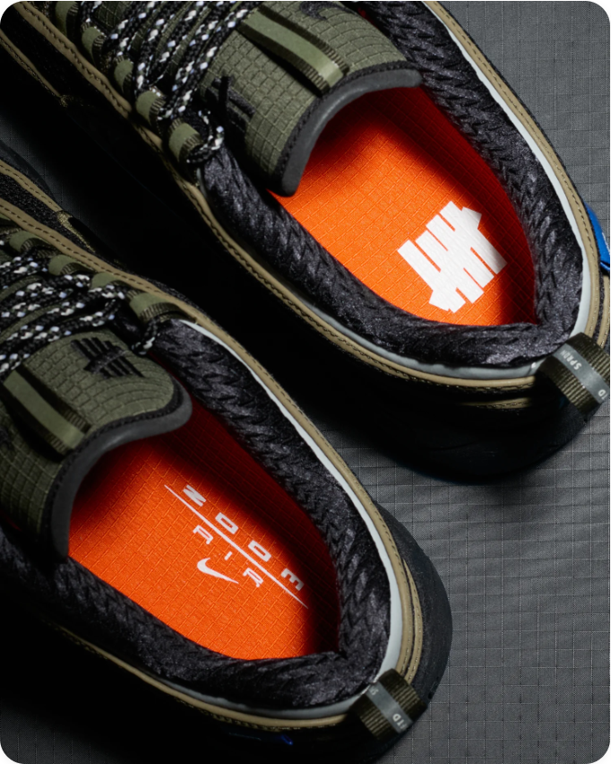 Nike Air Zoom Spiridon Ultra - Black / Sequoia / Orange