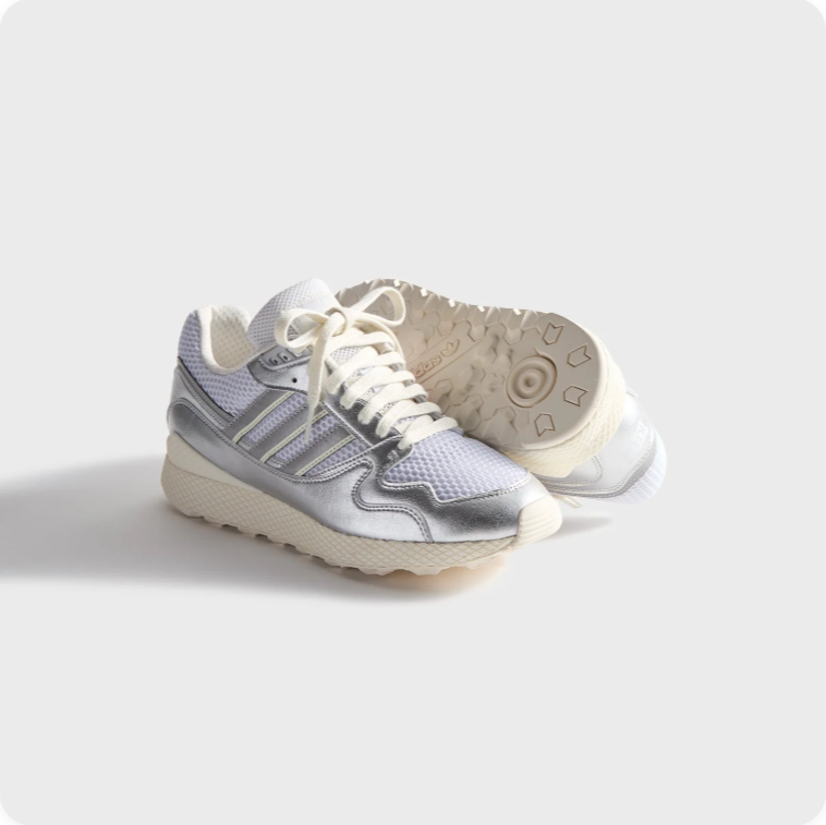 Adidas Ultratech - Silver Metallic / White / Red