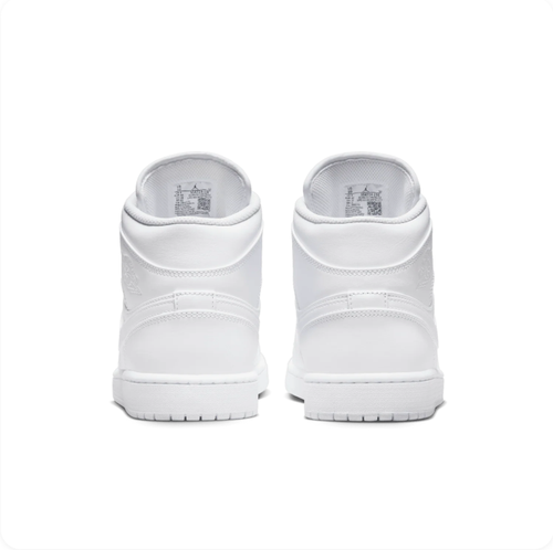 Air Jordan 1 Mid - Triple White