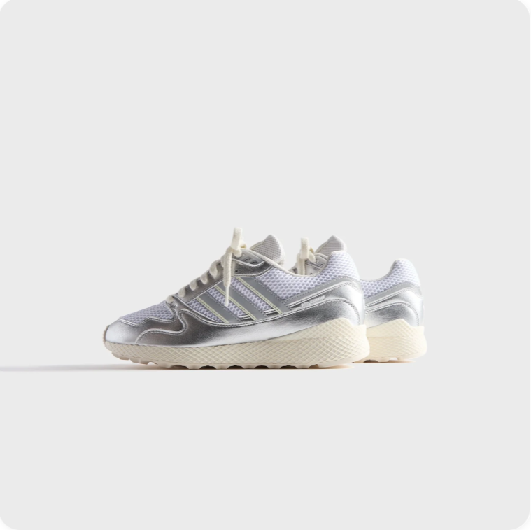 Adidas Ultratech - Silver Metallic / White / Red