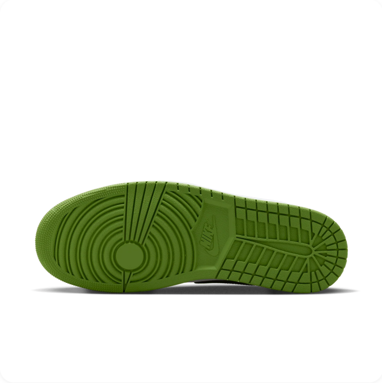 Air Jordan 1 Low - White / Chlorophyll
