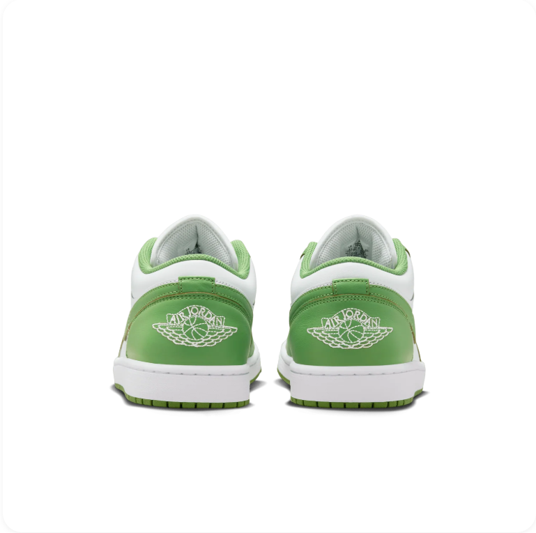 Air Jordan 1 Low - White / Chlorophyll