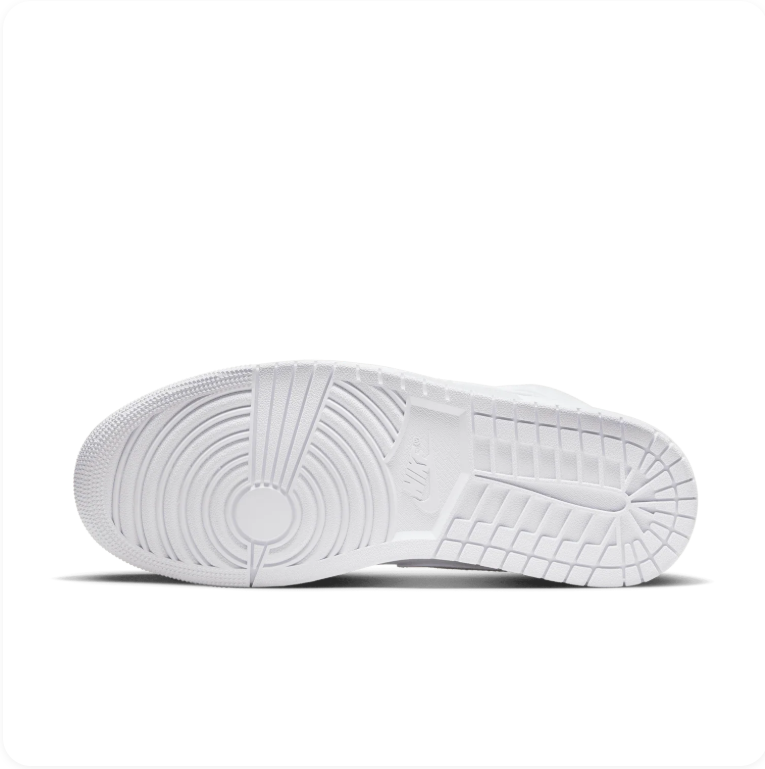 Air Jordan 1 Mid - Triple White