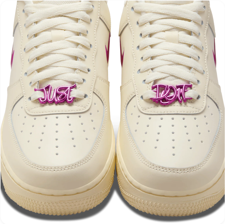 Nike Air Force 1 '07 SE - Sail / Laser Fuchsia