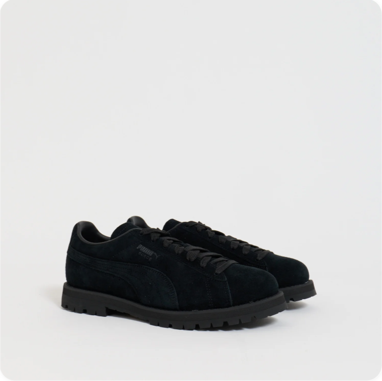 Puma Roma - Triple Black (Lug Sole)