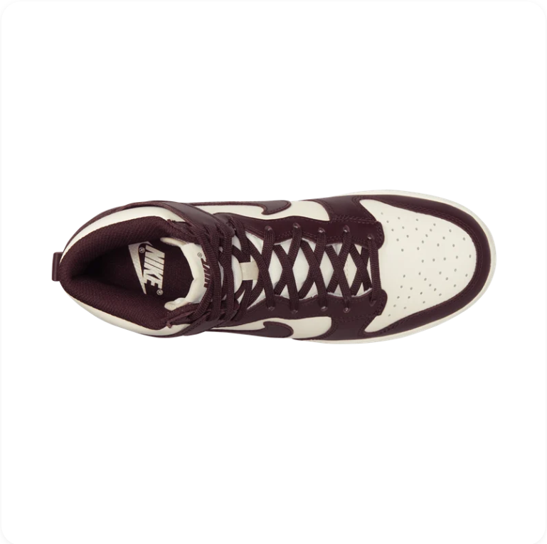 Nike Dunk High - Sail / Plum Eclipse