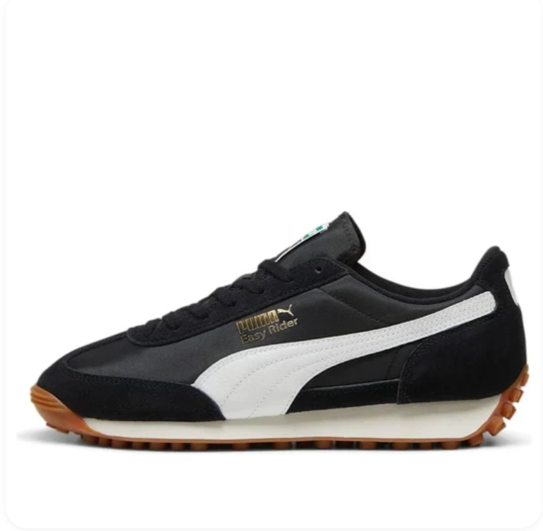 Puma Easy Rider - Black / White / Gum