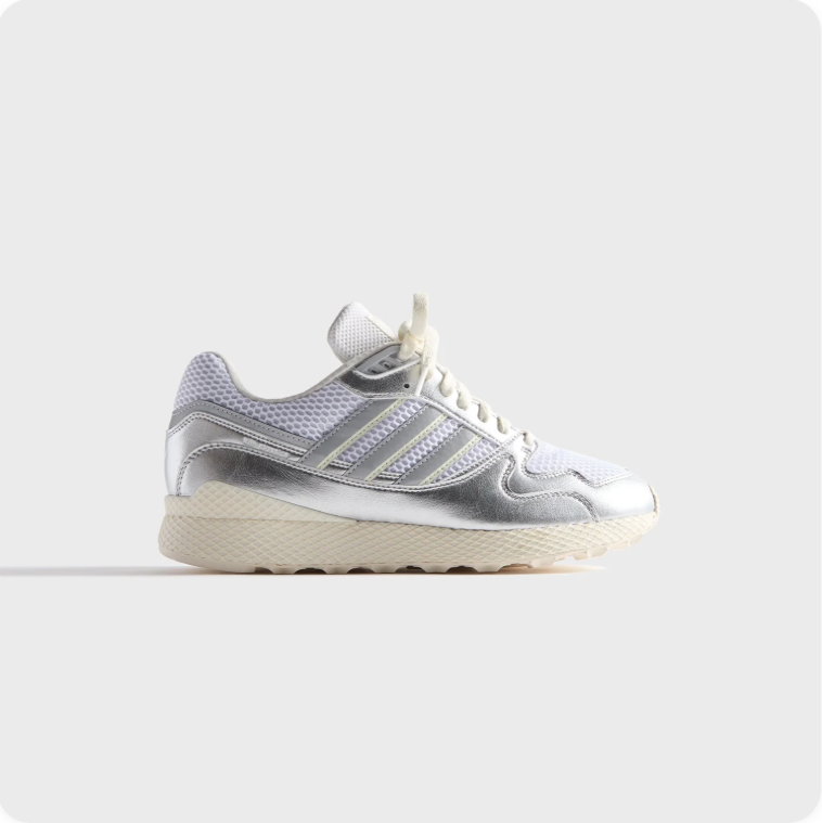 Adidas Ultratech - Silver Metallic / White / Red