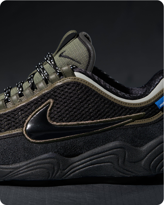 Nike Air Zoom Spiridon Ultra - Black / Sequoia / Orange