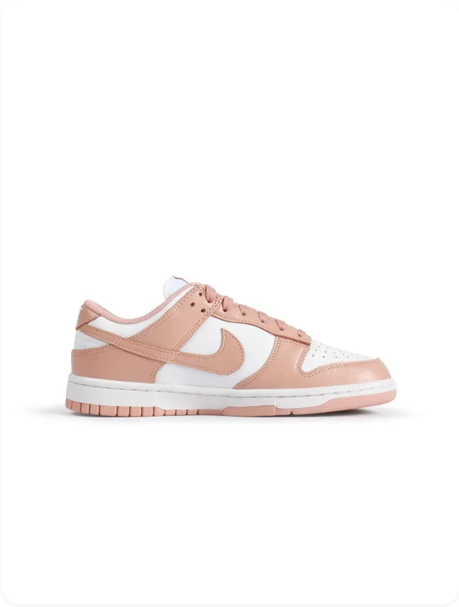 Nike Dunk Low - White / Rose Whisper
