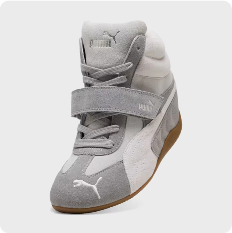 Puma Speedcat Hi - Grey / White / Gum