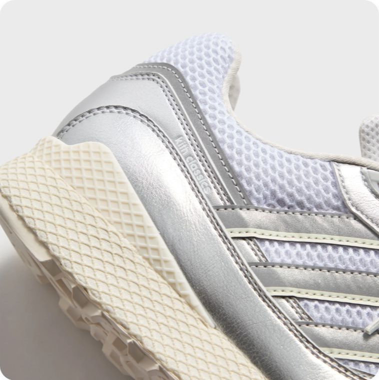 Adidas Ultratech - Silver Metallic / White / Red