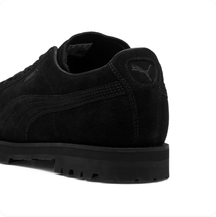 Puma Palermo - Triple Black (Lug Sole)