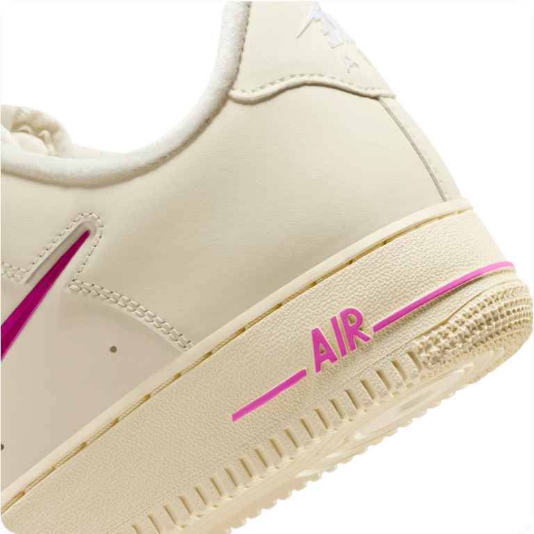 Nike Air Force 1 '07 SE - Sail / Laser Fuchsia