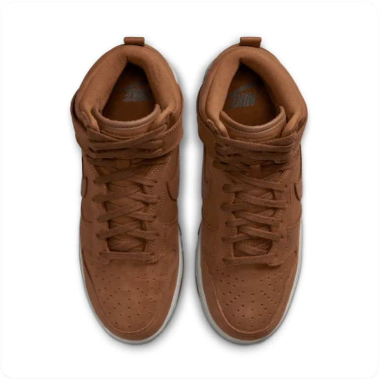 Nike Dunk High - Pecan (Tonal Brown)