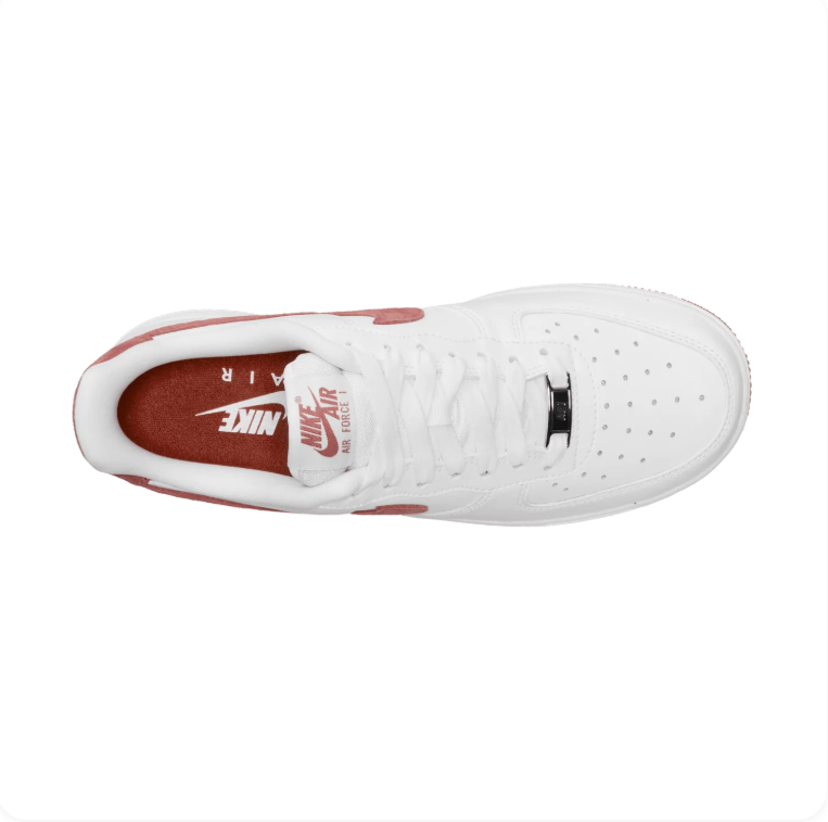 Nike Air Force 1 '07 - White / Adobe / Team Red