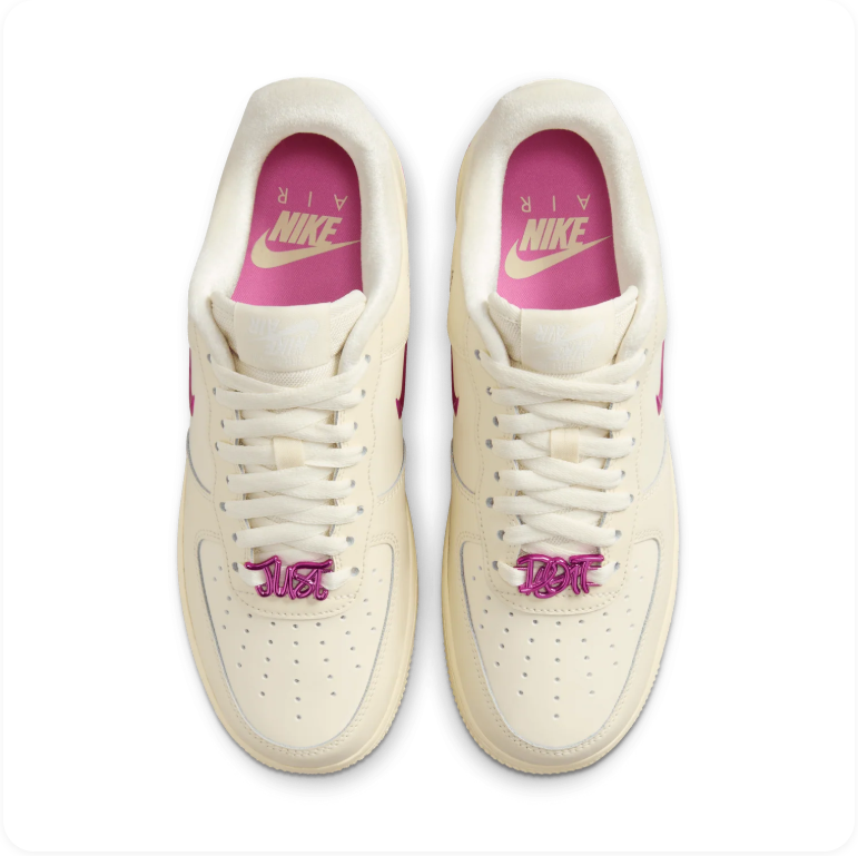 Nike Air Force 1 '07 SE - Sail / Laser Fuchsia