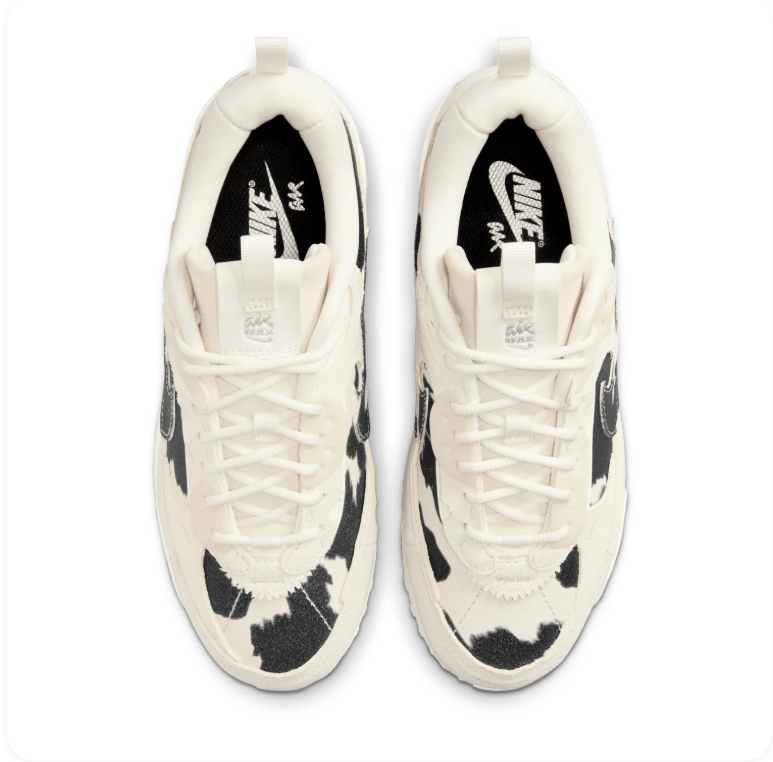 Nike Air Max 90 Futura - Black Cow Print